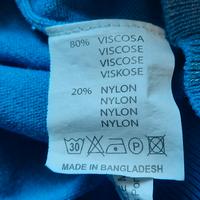 maglione a v uomo con toppe originali azzurro inte