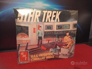 Star Trek plancia classica model kit vintage 