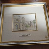 Bassorilievo in lastra argento 925/000 Montelepre