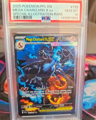 mega charizard x ex psa 10
