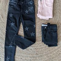 3 paia di jeans 4-5 anni (Replay + Zara)