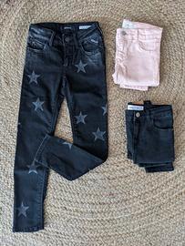 3 paia di jeans 4-5 anni (Replay + Zara)