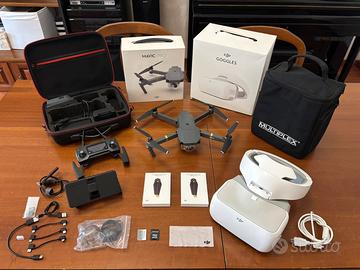 DJI Mavic Pro Platinum + DJI Goggles - come nuovo