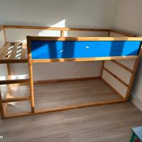 ikea Kura letto castello 