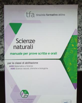 scienze naturali TFA 