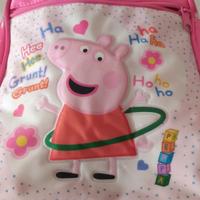 PeppaPig =Zainetto+Cuscino+Cappello+Coperta