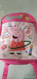 PeppaPig =Zainetto+Cuscino+Cappello+Coperta