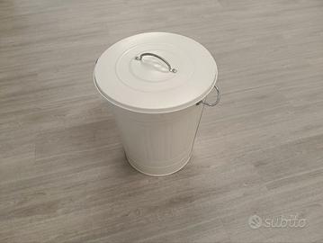 Secchio/contenitore in metallo Ikea KNODD