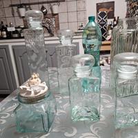 Barattoli decorativi in vetro