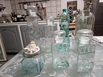 Barattoli decorativi in vetro