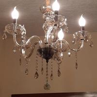 Lampadario classico vetro murano