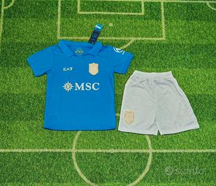 KIT Junior maglia +short Napoli centenario  