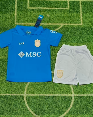 KIT Junior maglia +short Napoli centenario  