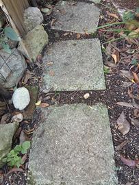 6 Lastroni piastre giardino