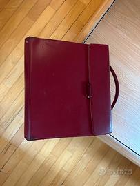 Borsa Cartella Lavoro Vera Pelle Mandarina Duck