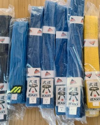 10 Cinture Nuove di Karate Itaki