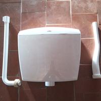 Scarico WC bianco 