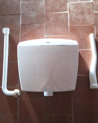 Scarico WC bianco 