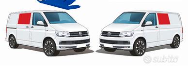 vetri posteriori volkswagen t5/t6/t6.1