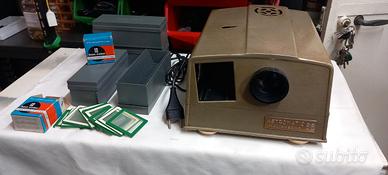 Proiettore diapositive 6x6 Malinverno + acc.