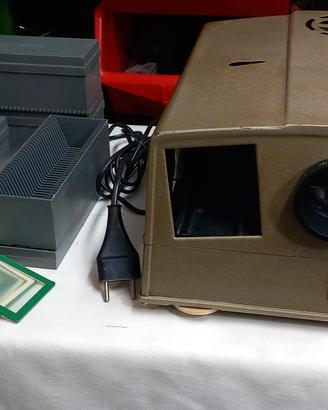 Proiettore diapositive 6x6 Malinverno + acc.