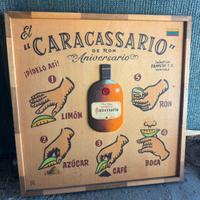 Targa Legno Pampero Ron Aniversario “El Caracas”