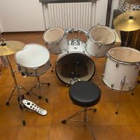 Batteria Millenium bianca