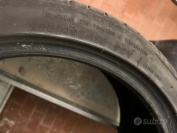 Due pneumatici estivi Minerva 225/40 ZR18 del 2020