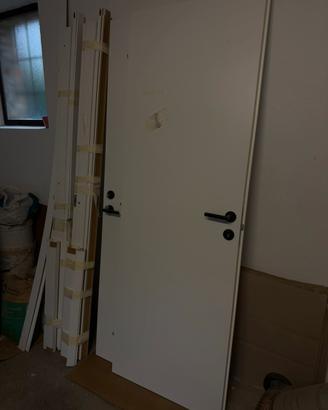 Coppia porte a battente reversibili 70x210