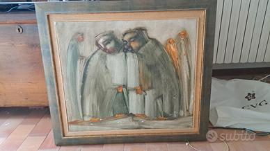 Dipinto Franco Cacciatore