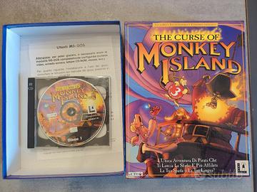 The Curse of Monkey Island PC CD-ROM  big box ITA