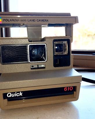 Macchinina fotografica vintage Quick 610 Polaroid 