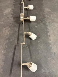 Plafoniera Ikea con faretti