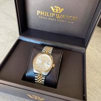 Philip Watch Swiss Made Acciaio/Oro – Quarzo –