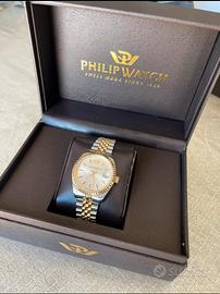 Philip Watch Swiss Made Acciaio/Oro – Quarzo –
