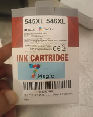 CARTUCCE STAMPANTE CANON 545XL-546XL