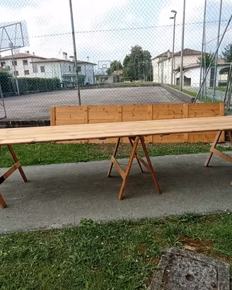 tavoli con cavalletti 