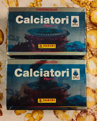2 Box Calciatori Panini Deluxe 2025-2026