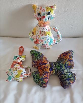 3 cuscini decorativi cameretta bimbi handmade
