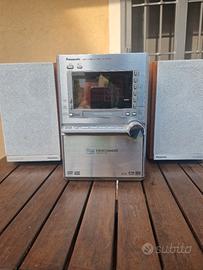 Mini stereo Radio/Cassetta/cd/dvd