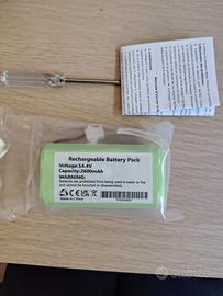 batteria ricaricabile robot aspirapolvere NUOVA