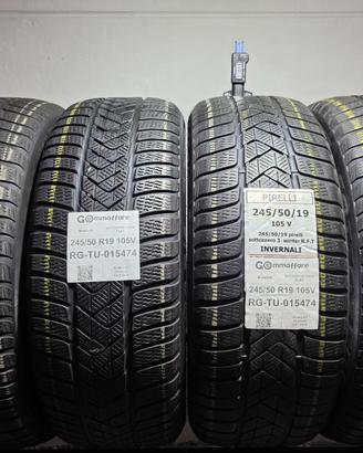 4 Pneumatici 245/50 R19 Pirelli Sottozero 3 Run Fl