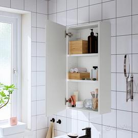 2 Mobiletti bagno Ikea con specchio