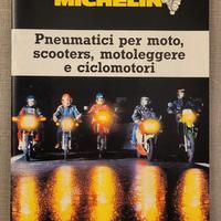 Opuscolo informativo vintage Michelin per moto