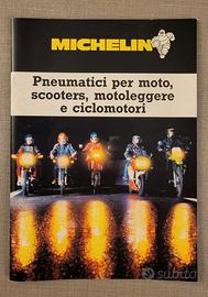 Opuscolo informativo vintage Michelin per moto
