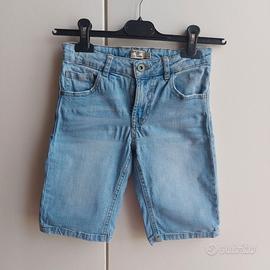 Pantaloncini jeans bambino 7/8 anni cm 128