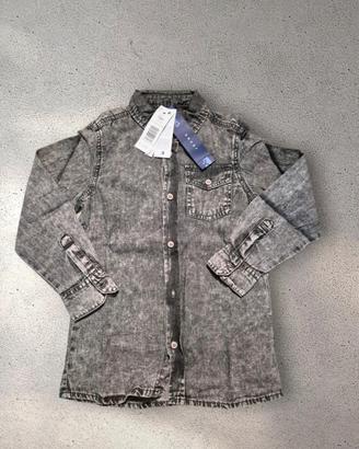 NUOVO camicia jeans 6 anni pagata €26