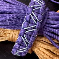Braccialetto Paracord tipo Schiavo Viola turchese