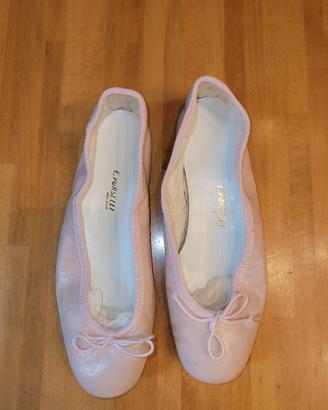 Ballerine Porselli Rosa passeggio tacco 0,5 cm