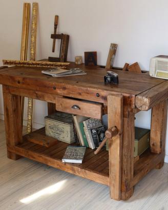 banco falegname artigianale per arredo